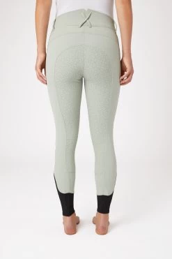 Horze Women's Silicone Full Seat Breeches With High Waist And Crystal Pocket -Sports - Equestrian Riding Shop 36952 AGGR 4