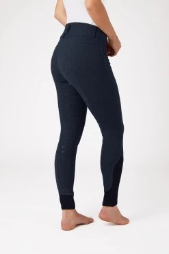 Horze Women's Denim Breeches With High Waist And Silicone Full Seat 15 Horze Women's Denim Breeches With High Waist And Silicone Full Seat -Sports - Equestrian Riding Shop 36953 DNB 2