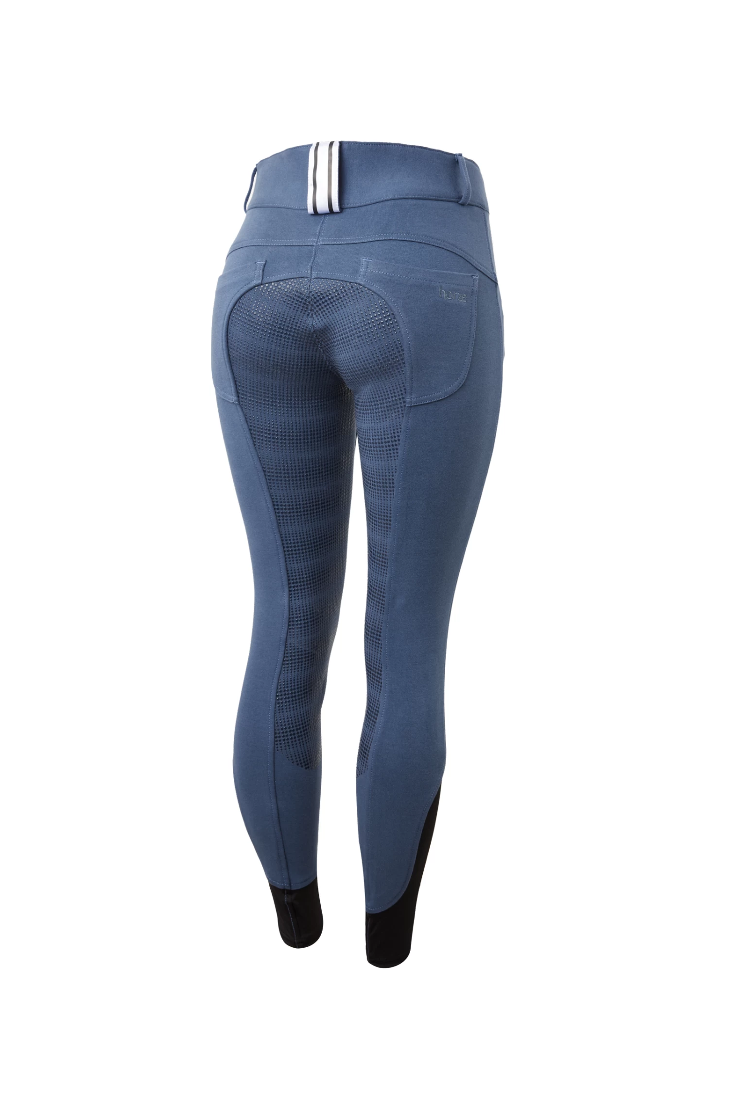 Horze Women's Full Seat Breeches With Belt Loop Detail 3 Horze Women's Full Seat Breeches With Belt Loop Detail