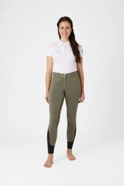 Horze Women's Full Seat Breeches With Belt Loop Detail 30 Horze Women's Full Seat Breeches With Belt Loop Detail -Sports - Equestrian Riding Shop 36957 CG 3