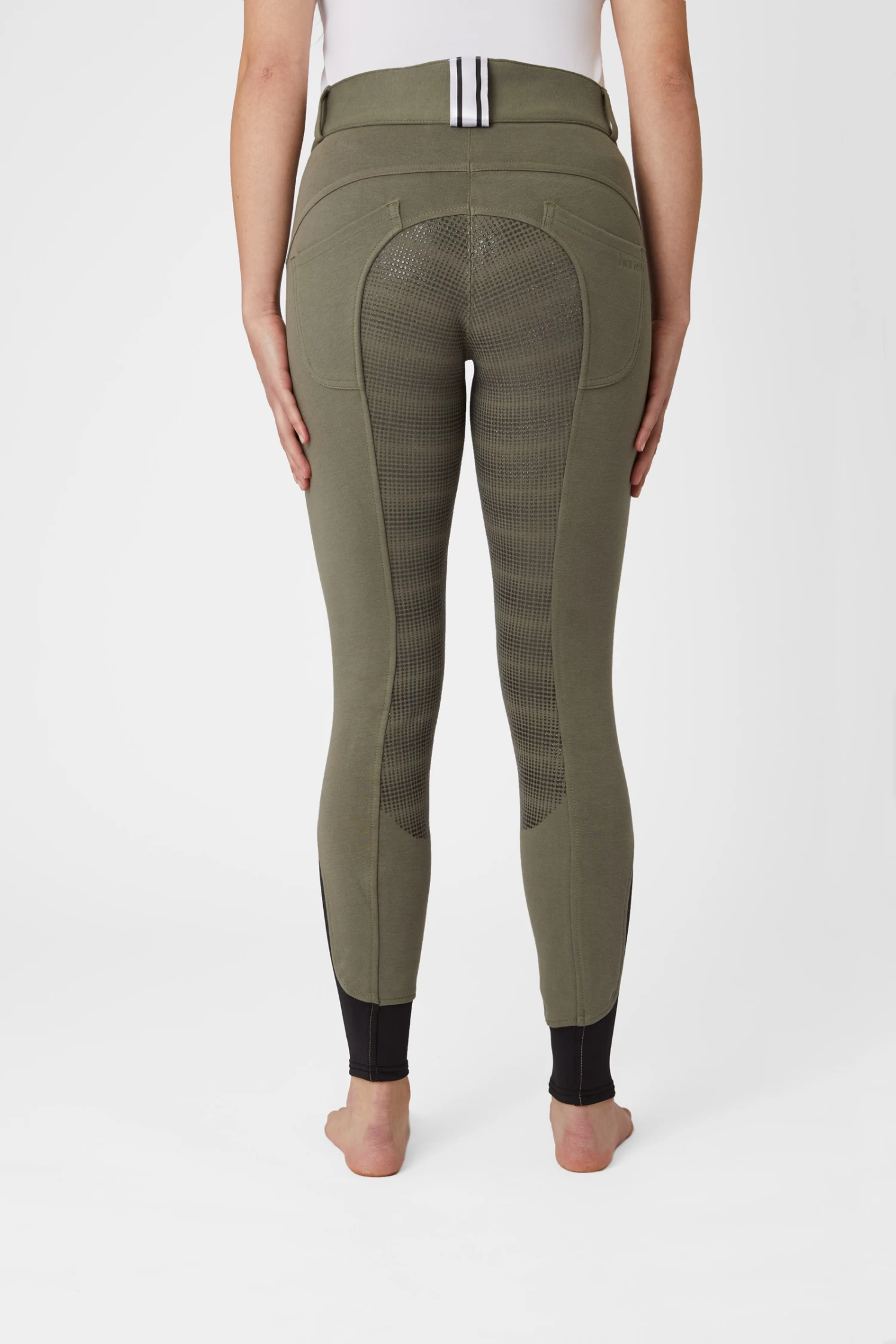Horze Women's Full Seat Breeches With Belt Loop Detail 12 Horze Women's Full Seat Breeches With Belt Loop Detail - Image 10