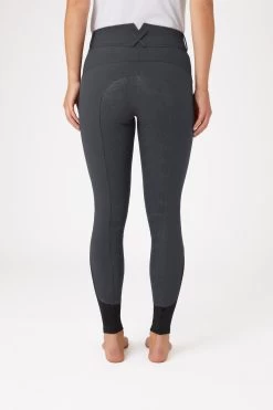 Horze Women's High Waist Breeches With Silicone Full Grip -Sports - Equestrian Riding Shop 36962 adg 04