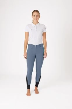 Horze Women's High Waist Breeches With Silicone Full Grip -Sports - Equestrian Riding Shop 36962 brsb 03