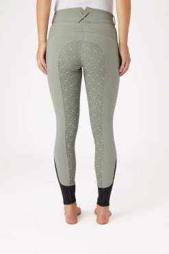 Horze Women's High Waist Breeches With Silicone Full Grip -Sports - Equestrian Riding Shop 36962 lg 04