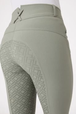 Horze Women's High Waist Breeches With Silicone Full Grip -Sports - Equestrian Riding Shop 36962 lg 06