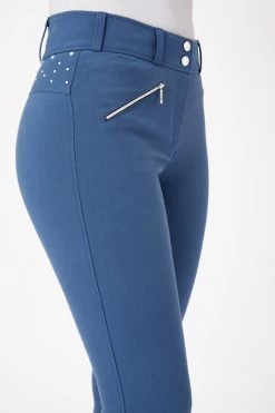 Horze Women's High Waist Full Grip Breeches With Crystals 33 Horze Women's High Waist Full Grip Breeches With Crystals -Sports - Equestrian Riding Shop 36963 brsb 05