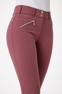 Horze Women's High Waist Full Grip Breeches With Crystals 40 Horze Women's High Waist Full Grip Breeches With Crystals -Sports - Equestrian Riding Shop 36963 hpu 05