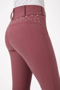 Horze Women's High Waist Full Grip Breeches With Crystals 41 Horze Women's High Waist Full Grip Breeches With Crystals -Sports - Equestrian Riding Shop 36963 hpu 06