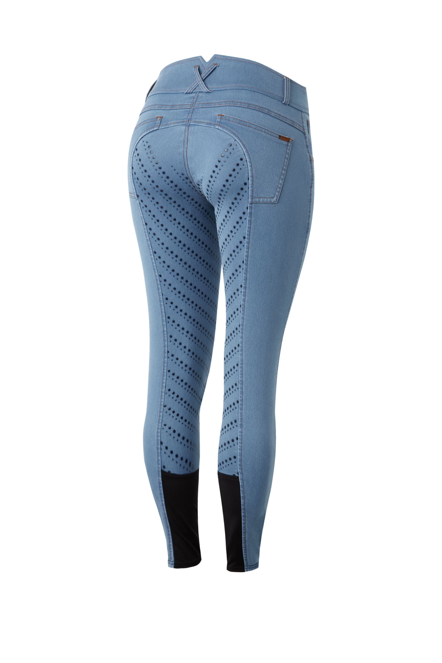 Ladies Denim Full Grip Breeches 3 Ladies Denim Full Grip Breeches