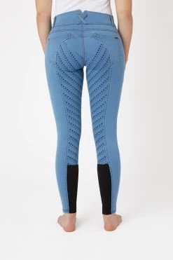 Ladies Denim Full Grip Breeches 13 Ladies Denim Full Grip Breeches -Sports - Equestrian Riding Shop 36966 534 04