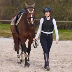 Horze Julius Back Protector Riding Vest 10 Horze Julius Back Protector Riding Vest -Sports - Equestrian Riding Shop 37049 BL 3