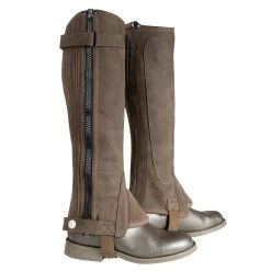 Horze Ribbed Amara Kids' Half Chaps 8 Horze Ribbed Amara Kids' Half Chaps -Sports - Equestrian Riding Shop 37229 DBR 1