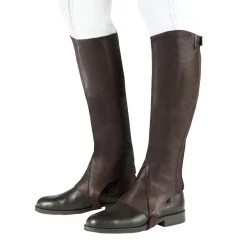 Horze Franci Soft Leather Chaps -Sports - Equestrian Riding Shop 37241 DBR 1