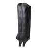 Horze Billie Teenage Synthetic Chaps 1 Horze Billie Teenage Synthetic Chaps -Sports - Equestrian Riding Shop 37253 BL 1