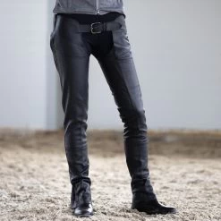 Horze Blake Leather Full Chaps 20 Horze Blake Leather Full Chaps -Sports - Equestrian Riding Shop 37259 BL 4