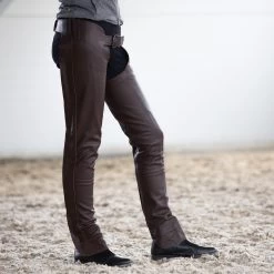 Horze Blake Leather Full Chaps 26 Horze Blake Leather Full Chaps -Sports - Equestrian Riding Shop 37259 DBR 2