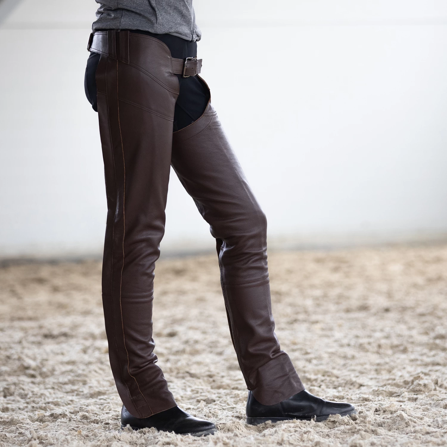 Horze Blake Leather Full Chaps 12 Horze Blake Leather Full Chaps - Image 10