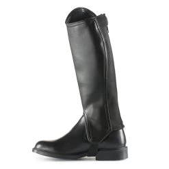 Horze Kids PU Leather Chaps With Bling Loop -Sports - Equestrian Riding Shop 37272 bl 02