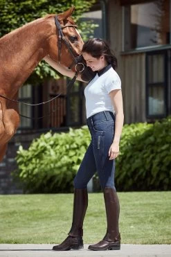 B Vertigo Comet Leather Half Chaps -Sports - Equestrian Riding Shop 37298 DBR 5