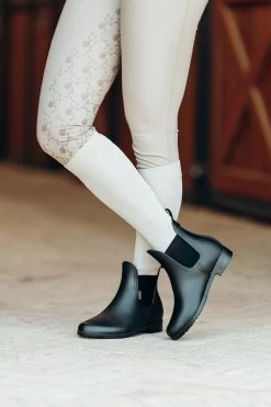 Horze Bonn Women's Rubber Jodhpur Boots 22 Horze Bonn Women's Rubber Jodhpur Boots -Sports - Equestrian Riding Shop 38095 bl 07