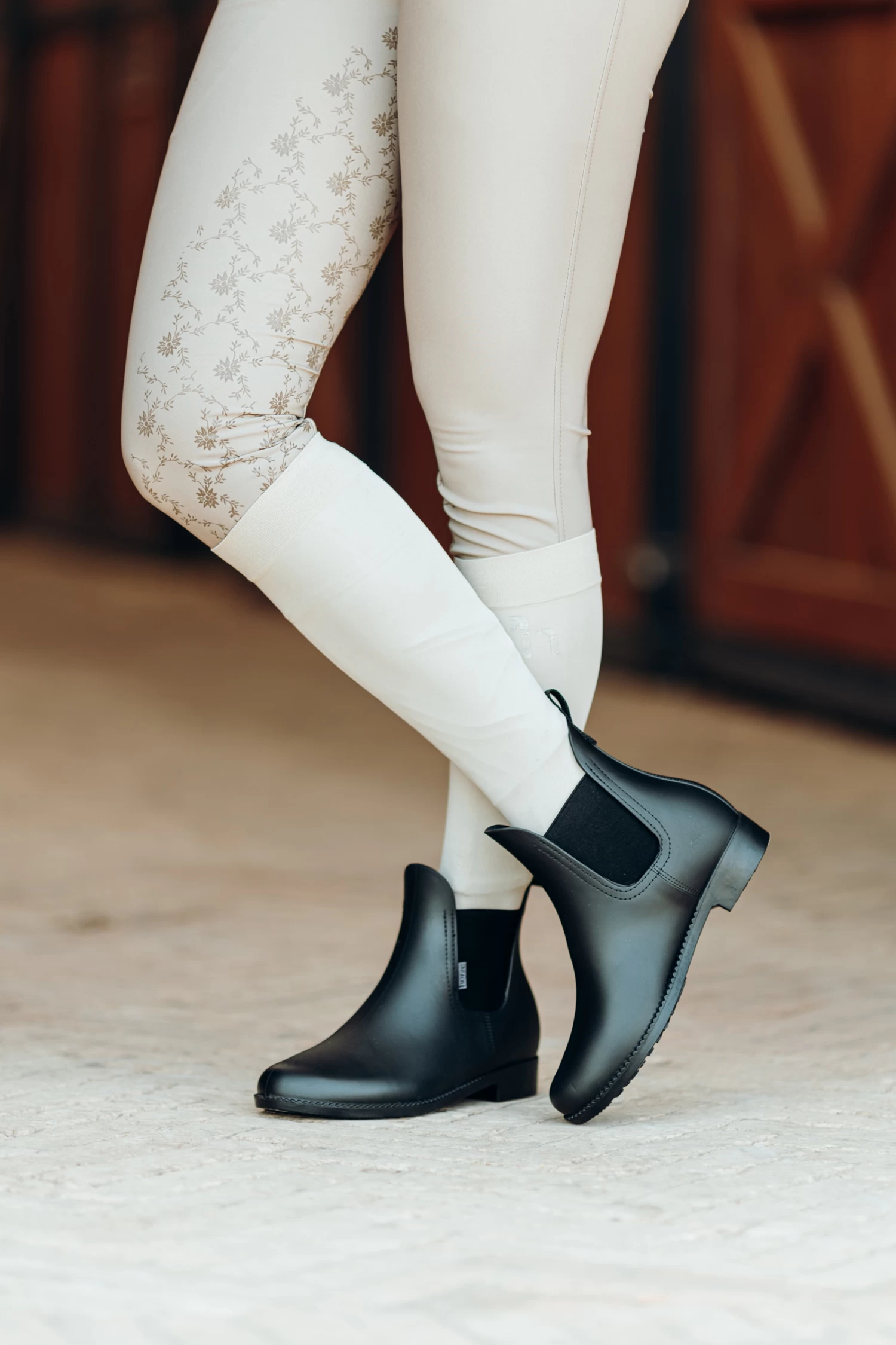 Horze Bonn Women's Rubber Jodhpur Boots 9 Horze Bonn Women's Rubber Jodhpur Boots - Image 7