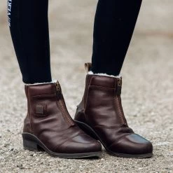 B Vertigo Mercury Women's Winter Jodhpur Boots With Lamb Fur Lining -Sports - Equestrian Riding Shop 38105 DBR 6