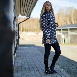 Horze Billie Women's Rubber Jodhpur Boots With Print -Sports - Equestrian Riding Shop 38218 bl 06