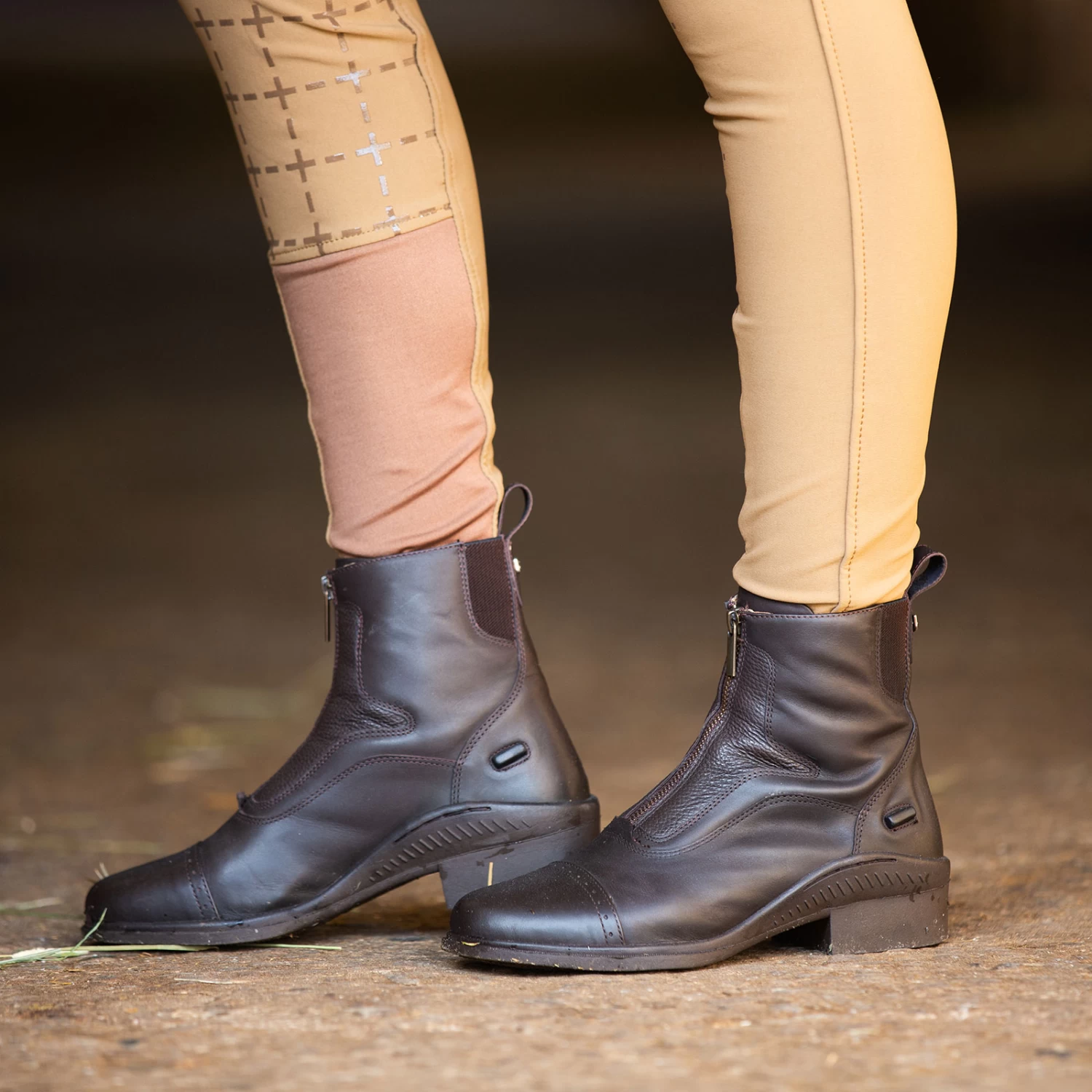 Horze Suffolk Front-Zip Jodhpur Boots 13 Horze Suffolk Front-Zip Jodhpur Boots - Image 11