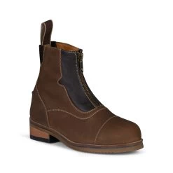 Horze Seville Kids Jodhpur Boots With Front Zip -Sports - Equestrian Riding Shop 38249 BR 2