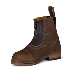 Horze Seville Kids Jodhpur Boots With Front Zip -Sports - Equestrian Riding Shop 38249 BR 3