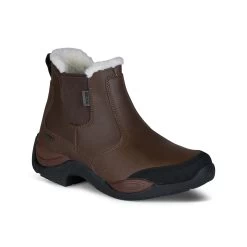 Horze Copenhagen Women's Waterproof Jodhpur Boots With Faux Fur Lining -Sports - Equestrian Riding Shop 38258 dbr 02
