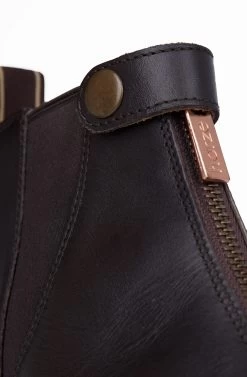 Horze Rose Leather Jodphur Boots With Front Zipper 25 Horze Rose Leather Jodphur Boots With Front Zipper -Sports - Equestrian Riding Shop 38260 DBR 6