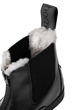 Horze Wexford Kids Front-Zip Jodhpur Winter Boots With Faux Fur -Sports - Equestrian Riding Shop 38265 BL 7