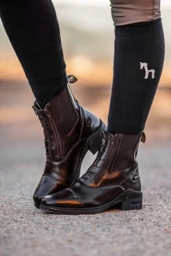 Horze Kingston Women's Jodhpur Boots With Double Zipper 28 Horze Kingston Women's Jodhpur Boots With Double Zipper -Sports - Equestrian Riding Shop 38267 790 09