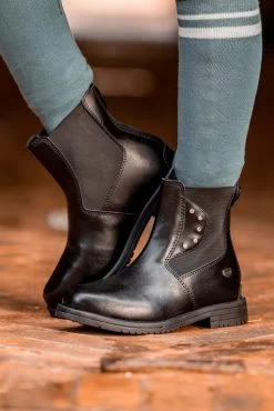 Horze Portland Kids' Jodhpur Boots With Crystals -Sports - Equestrian Riding Shop 38268 099 09