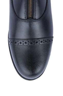 Horze Women's Leather Jodhpur Boots With Front Zip -Sports - Equestrian Riding Shop 38907 BL 6