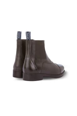 Horze Women's Leather Jodhpur Boots With Front Zip -Sports - Equestrian Riding Shop 38907 DBR 4