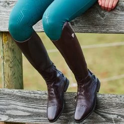 Horze Winslow Genuine Leather Tall Boots -Sports - Equestrian Riding Shop 39071 DBR 7