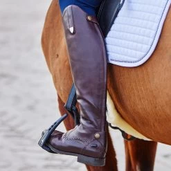 Horze Winslow Genuine Leather Tall Boots -Sports - Equestrian Riding Shop 39071 DBR 8