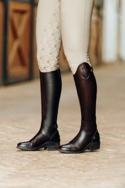 Horze Genève Women's Leather Tall Boots 34 Horze Genève Women's Leather Tall Boots -Sports - Equestrian Riding Shop 39085 BR 8
