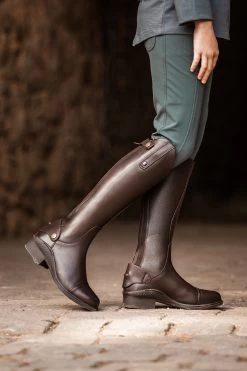 Horze Genève Teenage Leather Tall Boots 31 Horze Genève Teenage Leather Tall Boots -Sports - Equestrian Riding Shop 39086 br 08