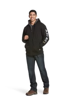 Ariat Rebar All-Weather Men's Full Zip Hood 8 Ariat Rebar All-Weather Men's Full Zip Hood -Sports - Equestrian Riding Shop ARMUA 099 03