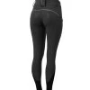 Horze Women's High Waist Silicone Full Seat Breeches With Contrast Piping -Sports - Equestrian Riding Shop CP3590 BL 1