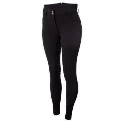 Women's Silicone Full Seat Breeches With Embroidery And Crystals -Sports - Equestrian Riding Shop CP3624 BL 7