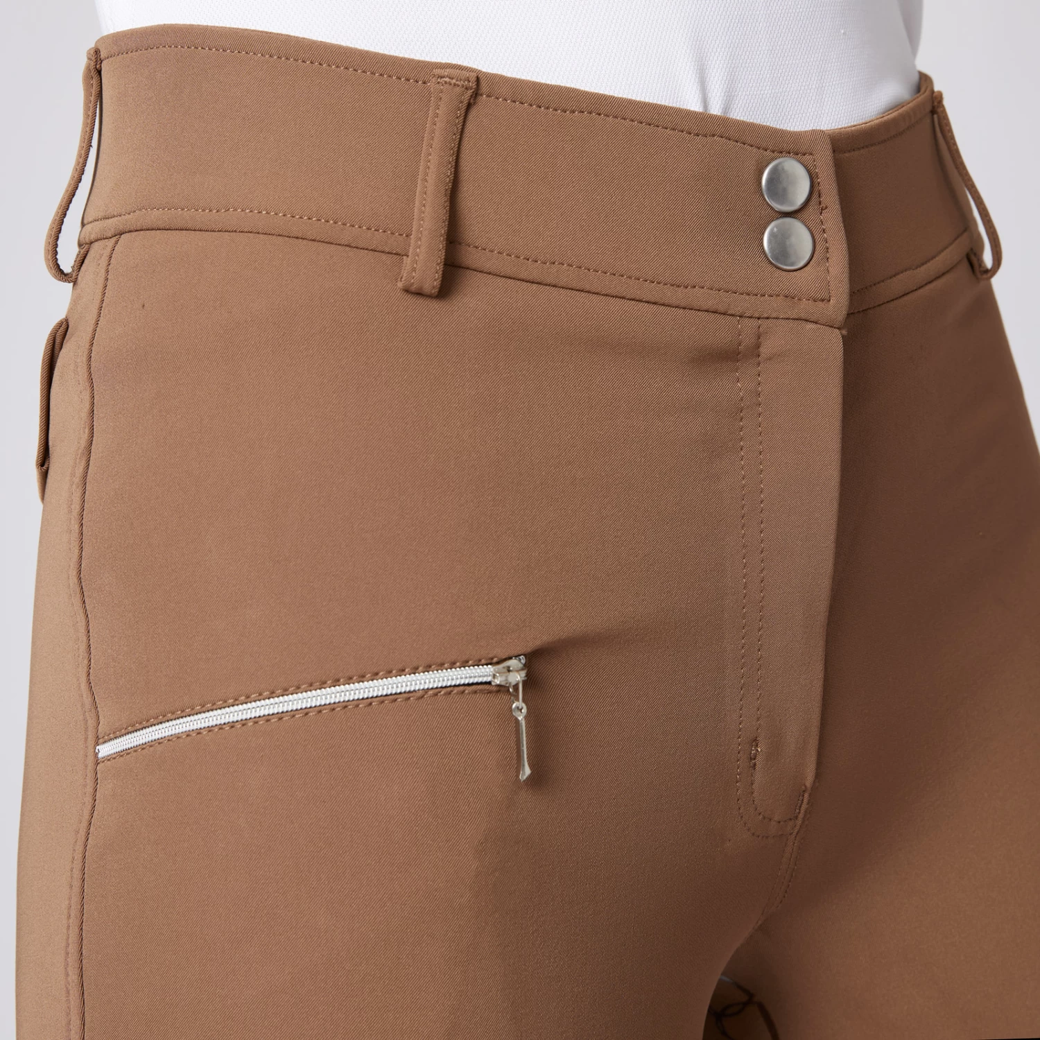 Women's High Waist Bit Print Silicone Full Seat Breeches 7 Women's High Waist Bit Print Silicone Full Seat Breeches - Image 5