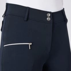 Women's High Waist Bit Print Silicone Full Seat Breeches 34 Women's High Waist Bit Print Silicone Full Seat Breeches -Sports - Equestrian Riding Shop CP3630 DB 5