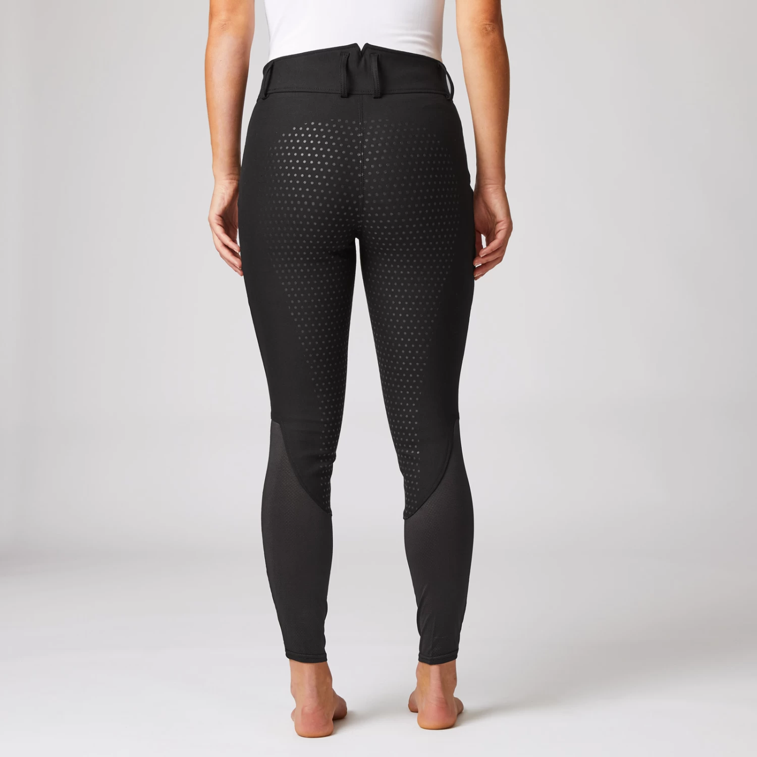Women's High Waist Full Seat Breeches With Mesh 15 Women's High Waist Full Seat Breeches With Mesh - Image 13