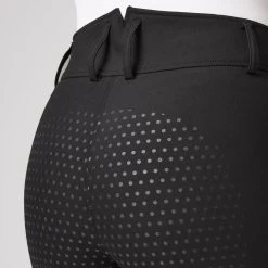 Women's High Waist Full Seat Breeches With Mesh 37 Women's High Waist Full Seat Breeches With Mesh -Sports - Equestrian Riding Shop CP3637 BL 7