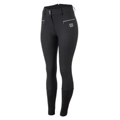 Women's High Waist Full Seat Breeches With Mesh 38 Women's High Waist Full Seat Breeches With Mesh -Sports - Equestrian Riding Shop CP3637 BL 8