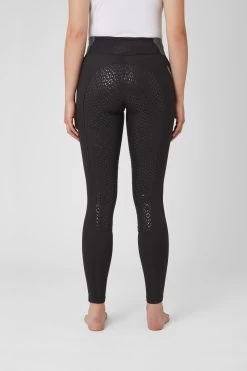 Full Seat Riding Tights For Women With Glitter Waist -Sports - Equestrian Riding Shop CP3672 BL 4